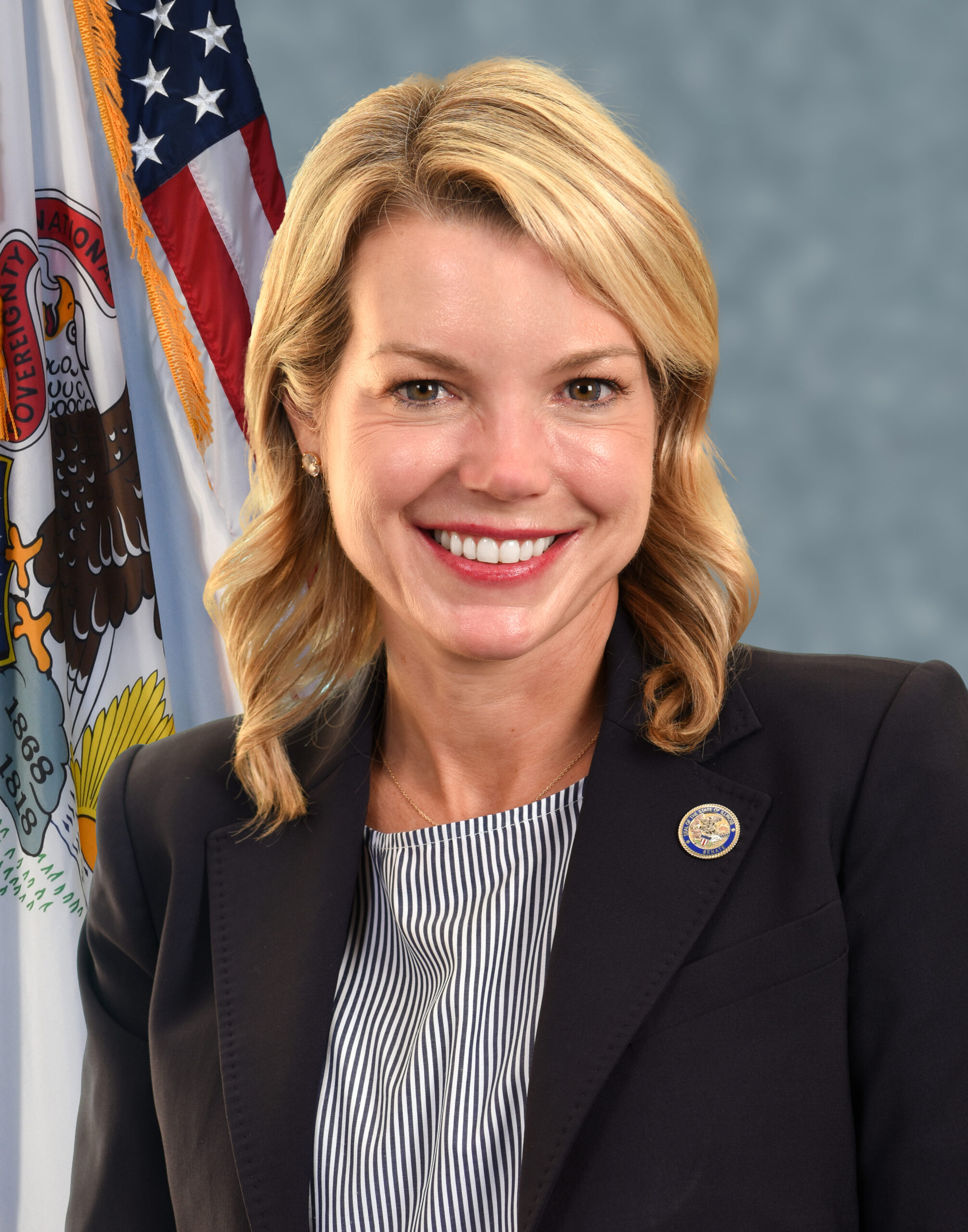 Illinois Senator Erica Hariss official photo.
